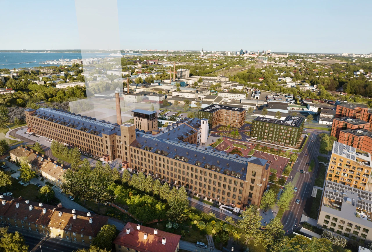 Manufaktuuri kõrghoone asukoht