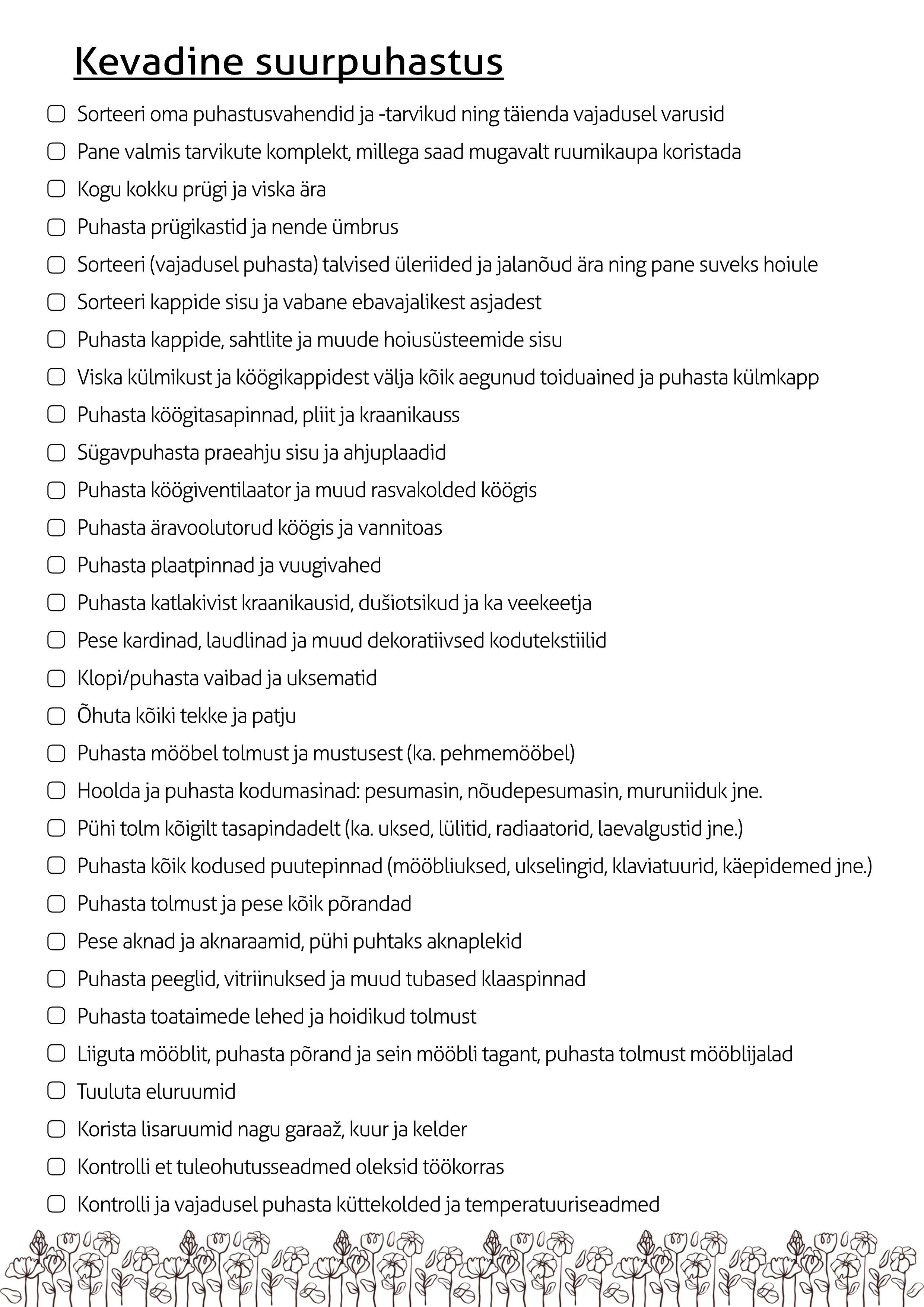 Kevadine suurpuhastus