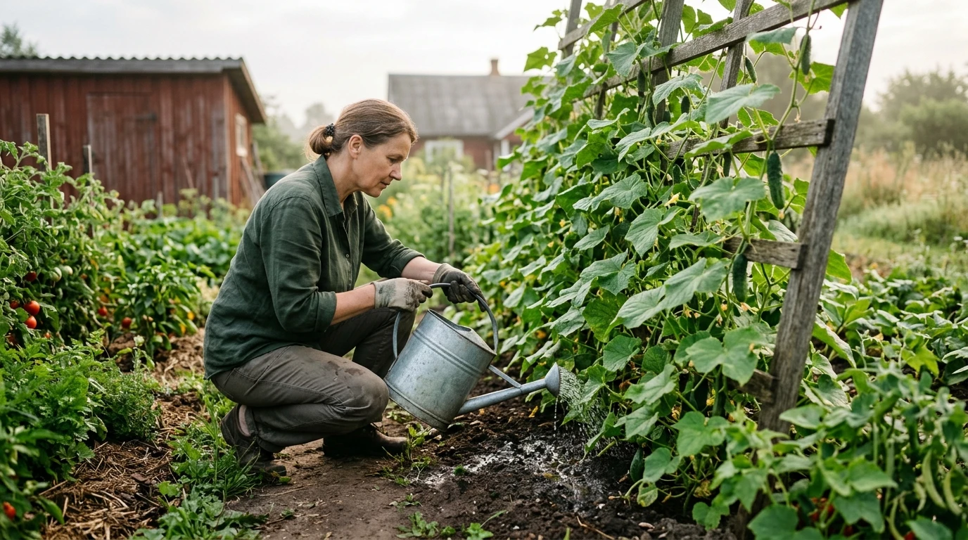 cucumber-gardener-watering-259d90