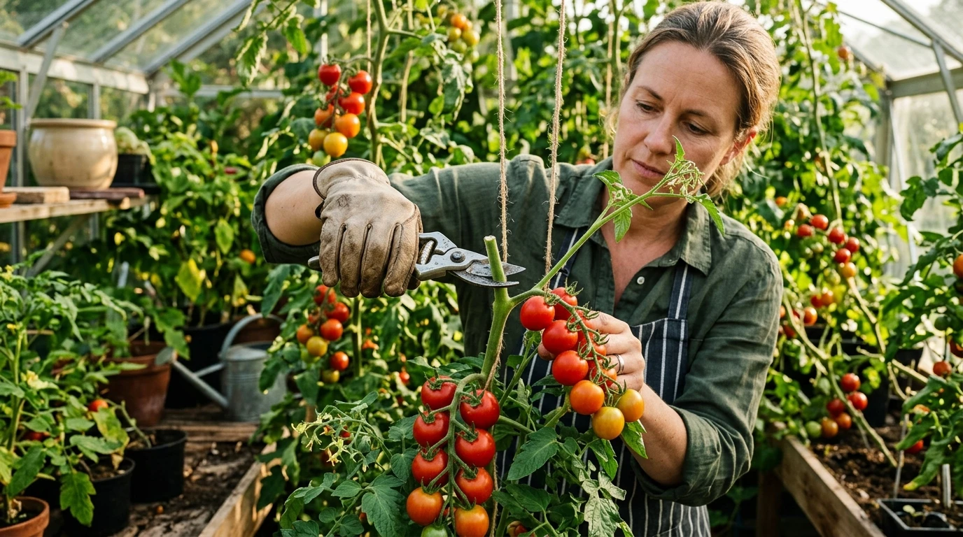 Tomatitaime ladva kärpimine