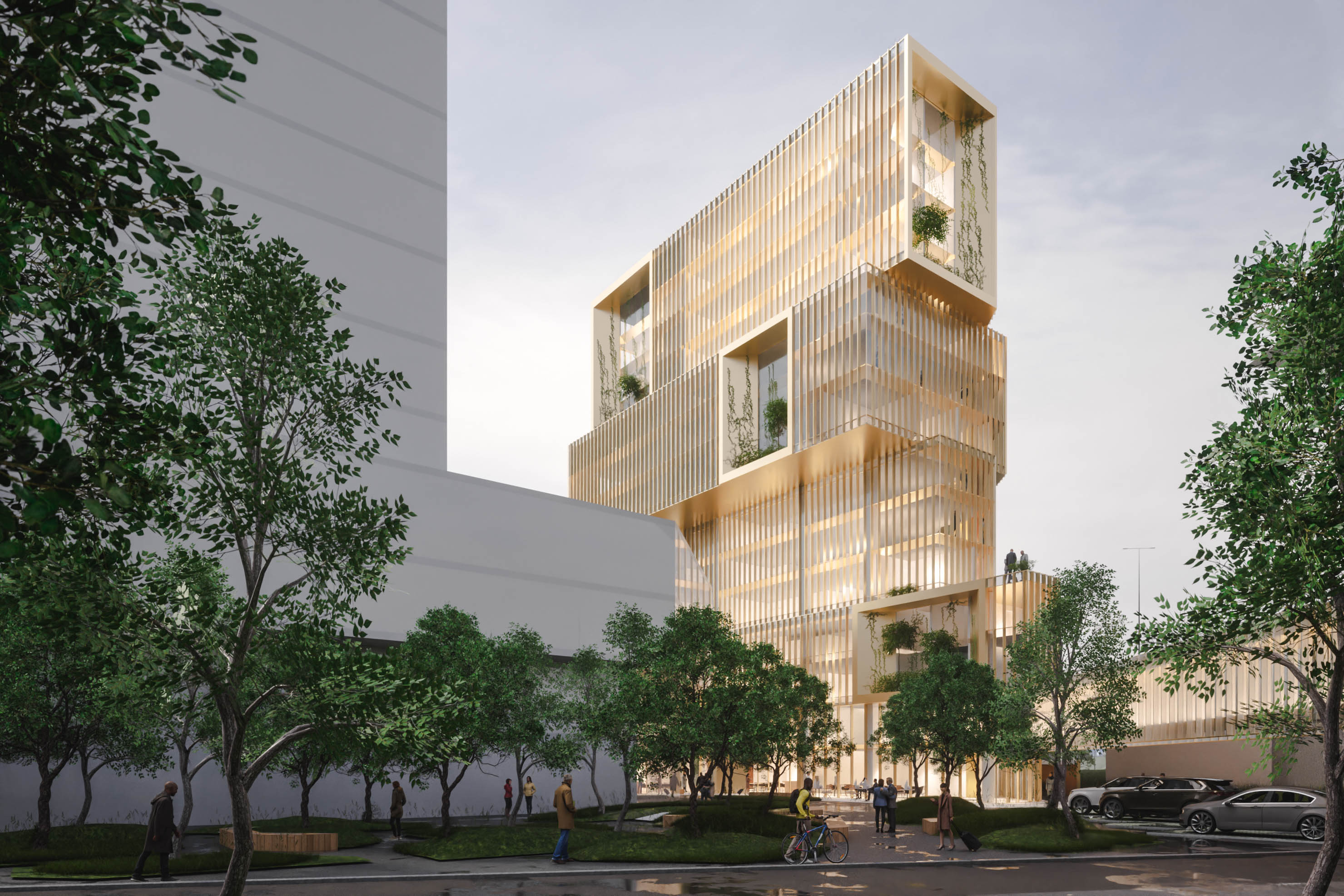 Office Building at Tallinn Junction Received Building Permit